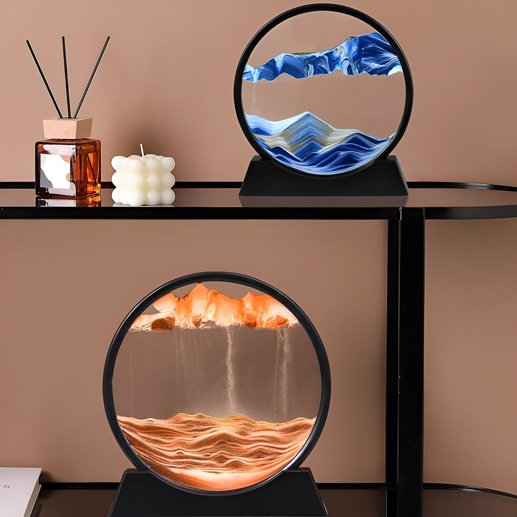 SandTraum - Regalo perfetto - Clessidra 3D scena di sabbia profonda | 50% SCONTO