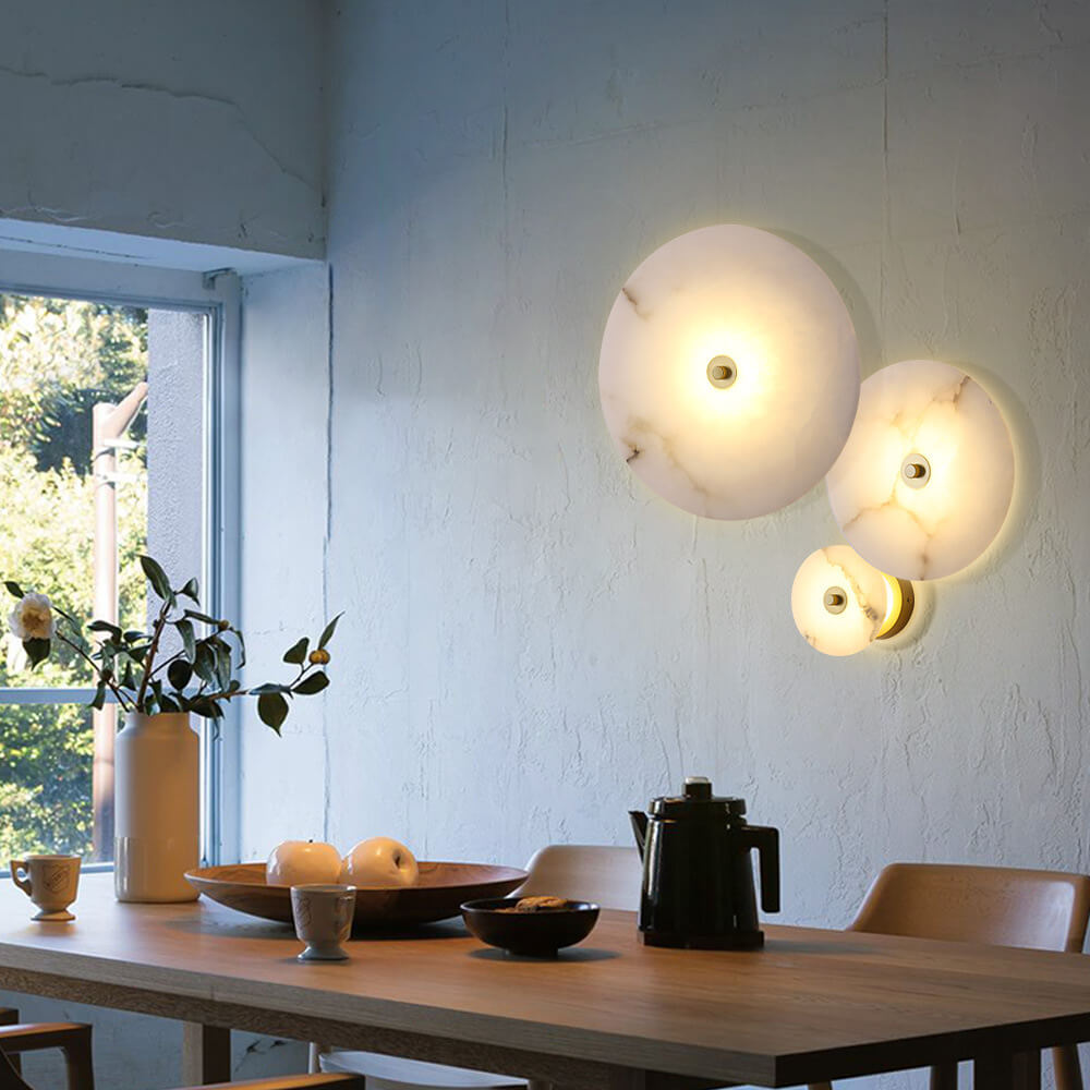 Connessione di acrilico e marmo in una luce di design!