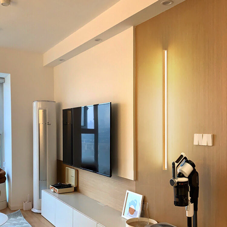 ZenBeam Lampada da Parete LED Giapponese | Design in Legno Massello | Illuminazione Moderna d'Accento