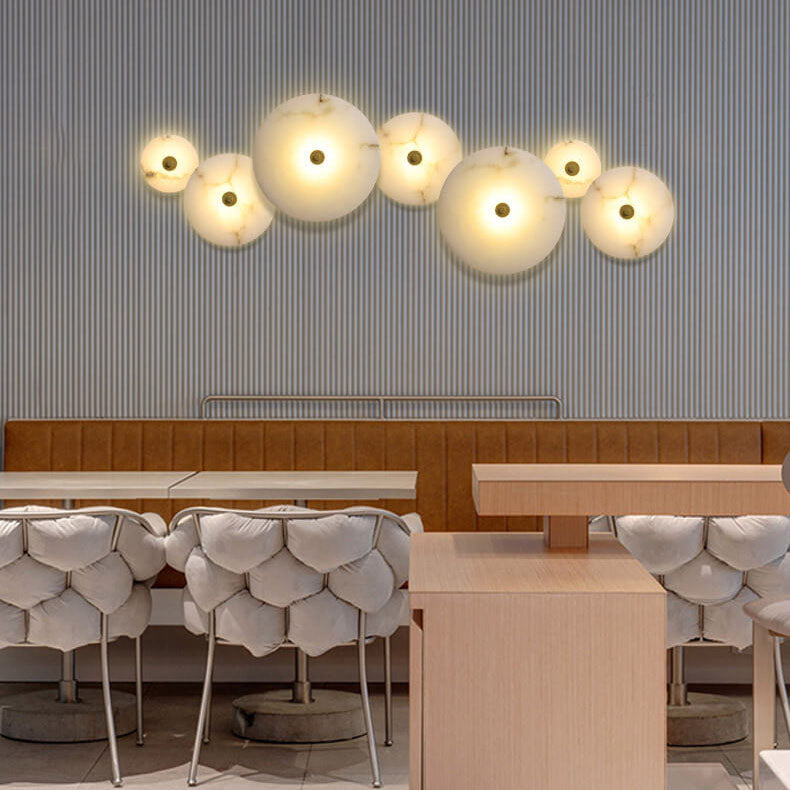 Connessione di acrilico e marmo in una luce di design!