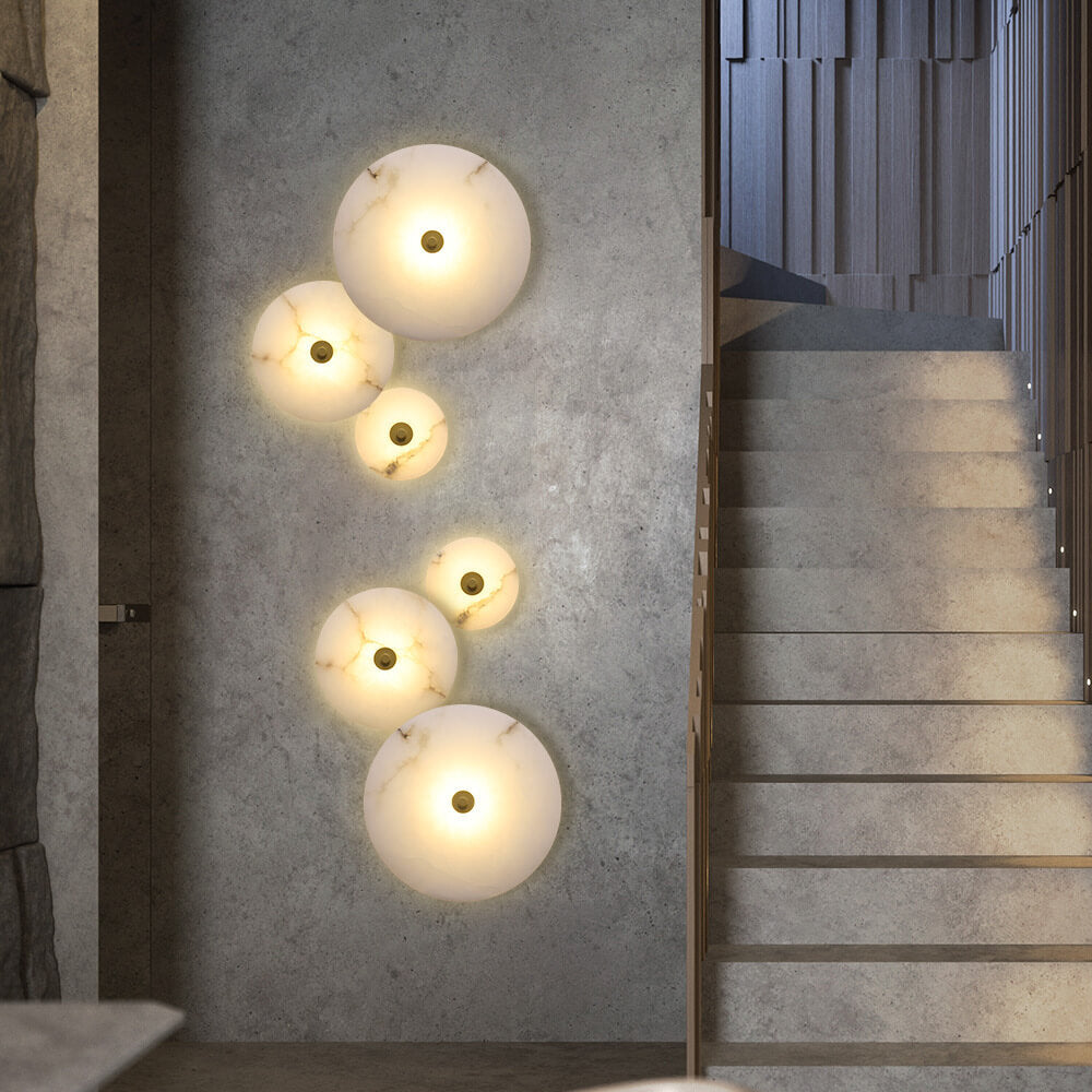 Connessione di acrilico e marmo in una luce di design!