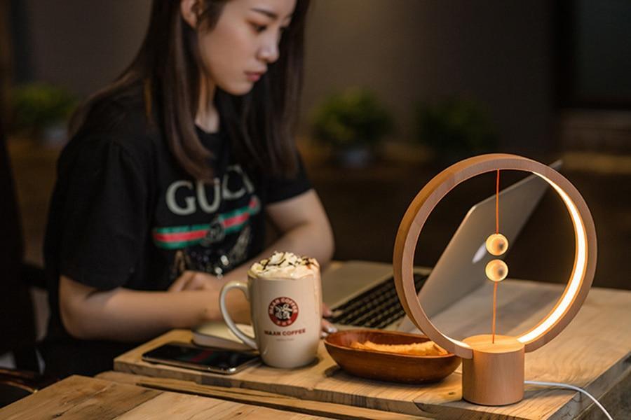 Tao - Lampada LED Magnetica di Bilanciamento Moderna Nordica