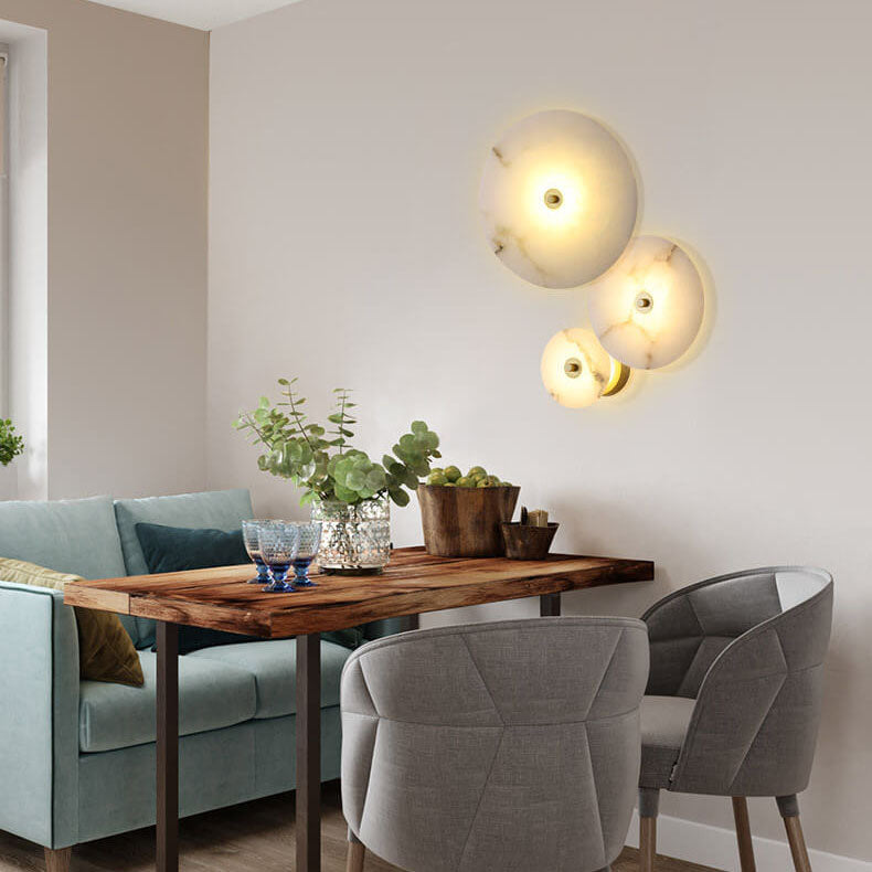 Connessione di acrilico e marmo in una luce di design!