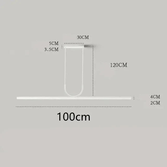 Monique Linear Pendant