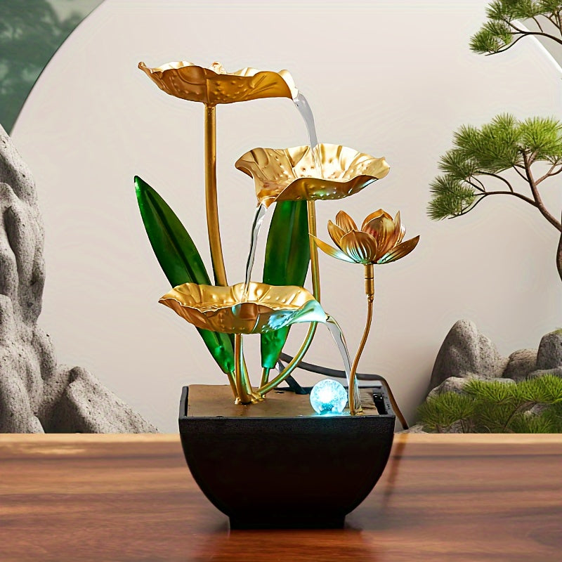 Fontana Interna Serene Lotus – Rilassante e Atmosferica