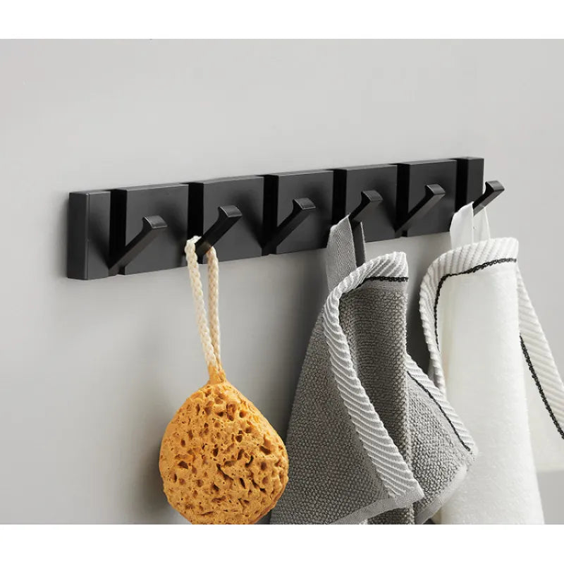 Gancio da Parete Pieghevole Minimalista – Design in Acciaio Inossidabile per Ingresso e Bagno