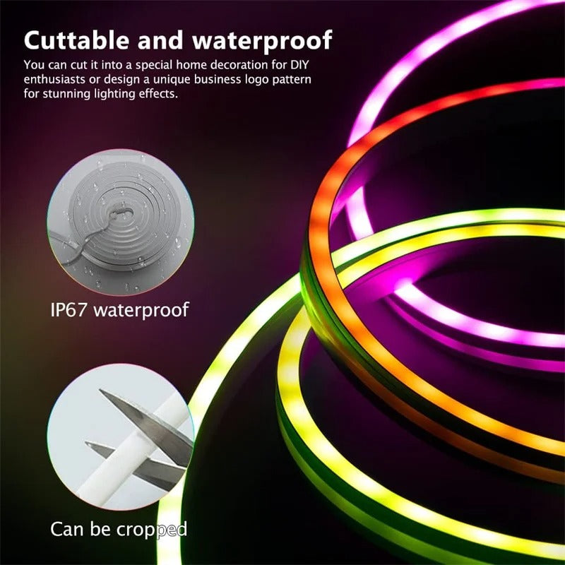 Smartstripe™ | Striscia LED Neon – Trasforma ogni stanza in un'esperienza