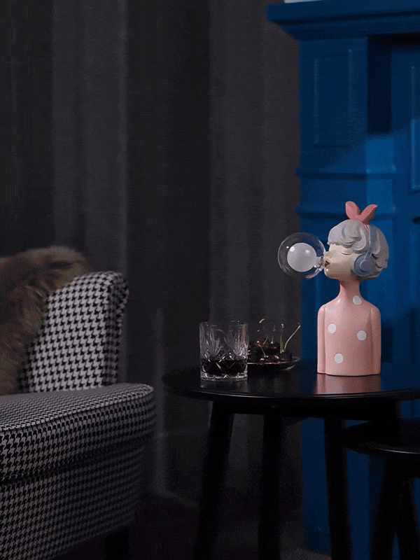BubbleGlam Luxe Illuminazione – Creatore di Atmosfera con Design Elegante a Bolle