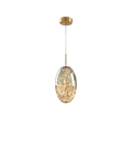 Eleganti lampade a sospensione in rame con motivo di lucciole