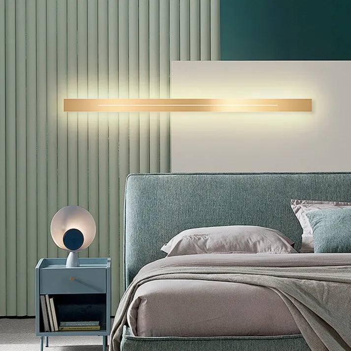 Lampada a LED da Parete | Sconces Interno Verticale Moderno Nero