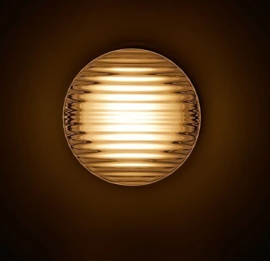 Moderna Lampada da Parete LED Rotonda