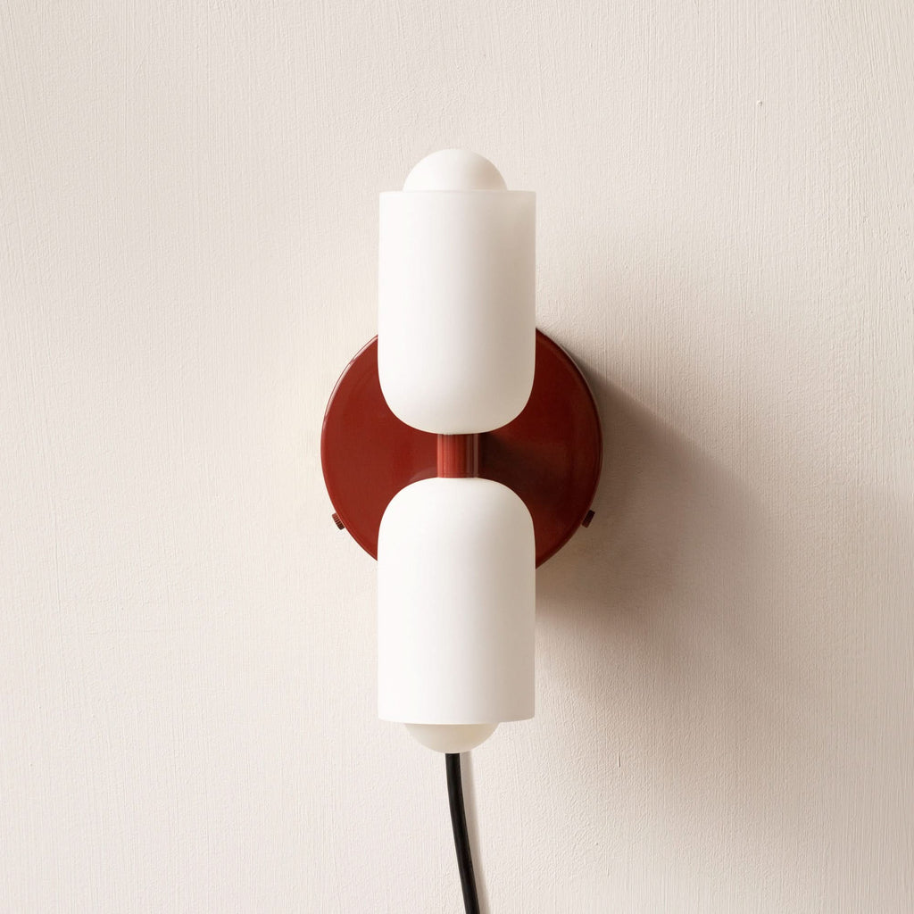 Lampada da Parete Acrilica Su-Giù con Luce Calda