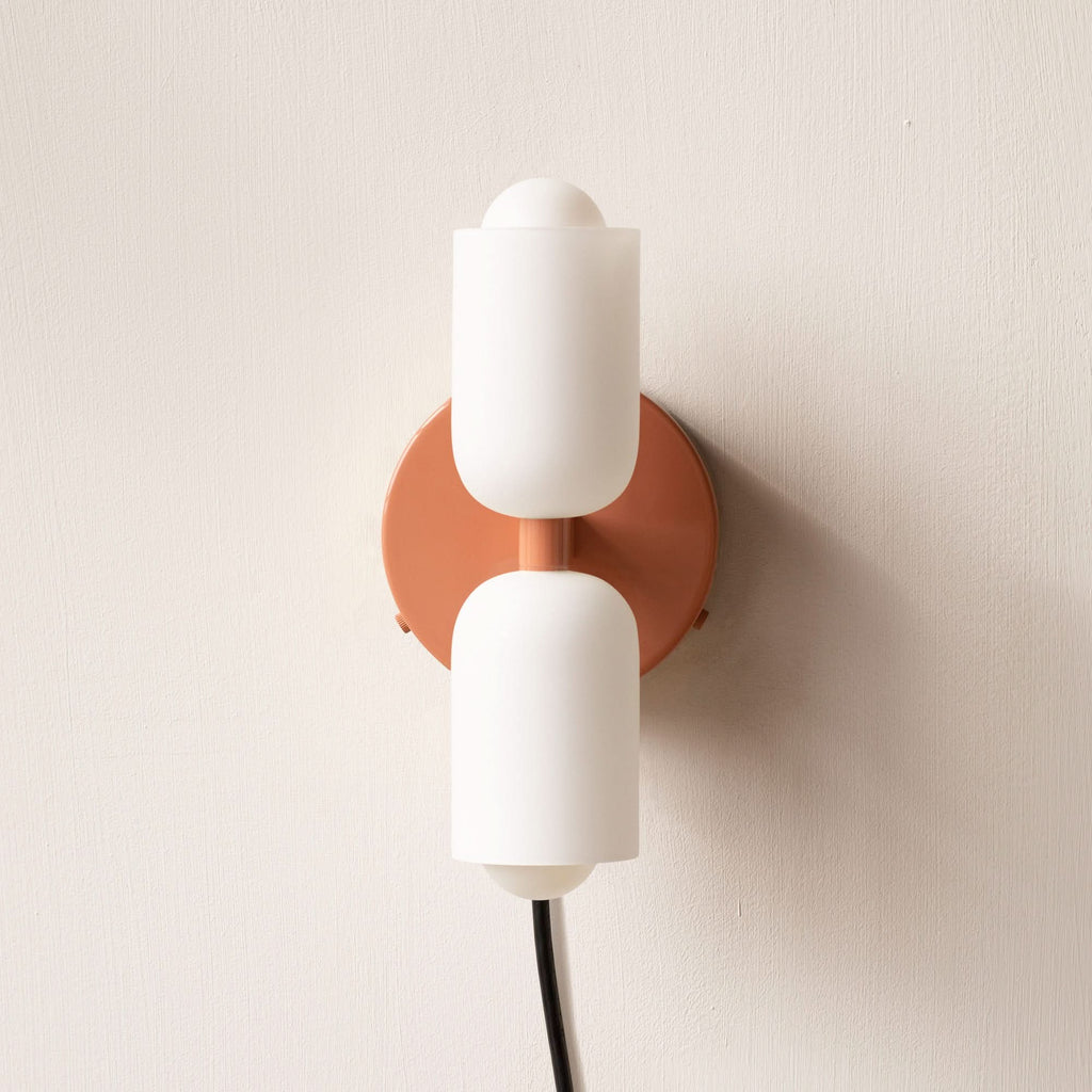 Lampada da Parete Acrilica Su-Giù con Luce Calda