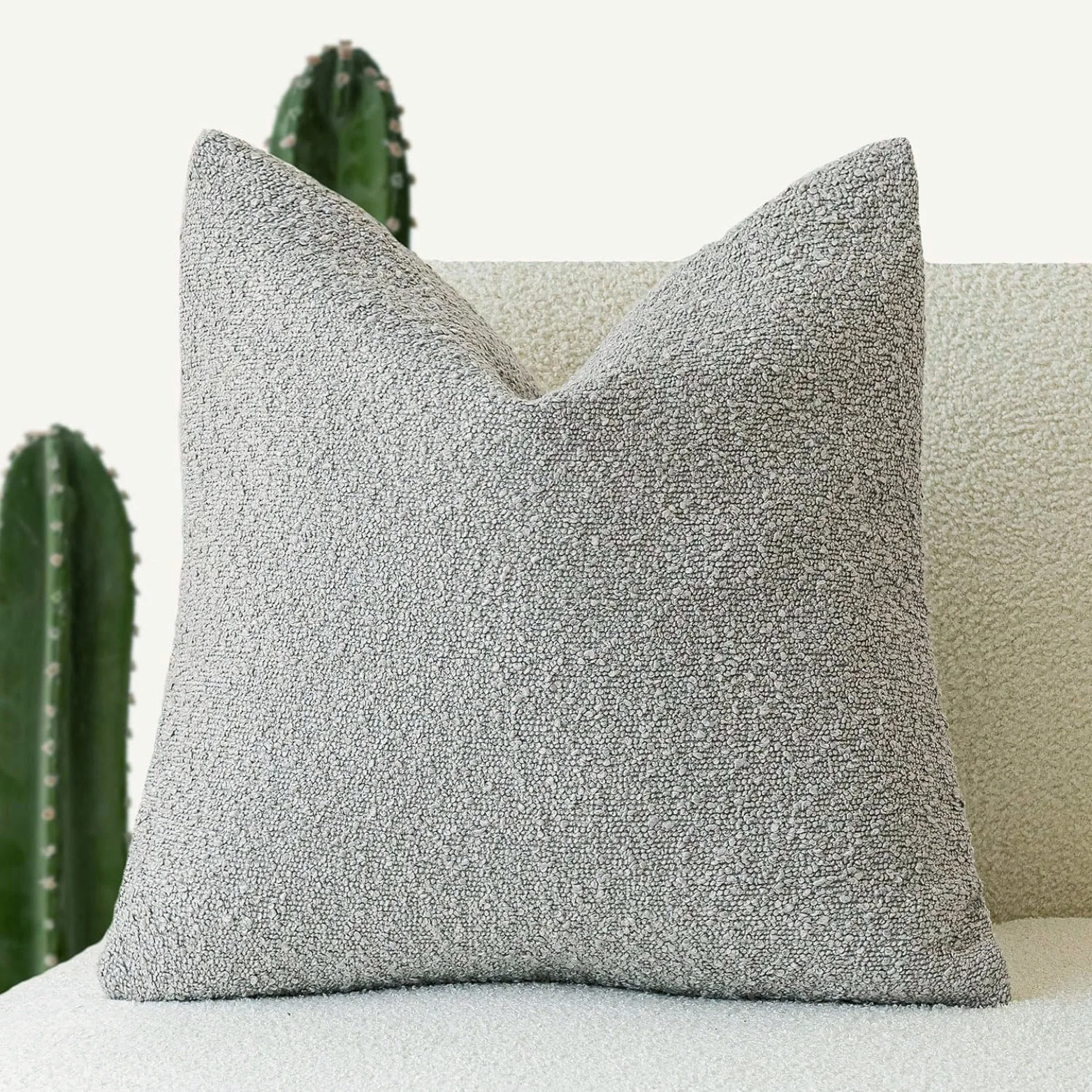 Fodera per Cuscino Boucle Tulum 45x45cm Cuscino Decorativo