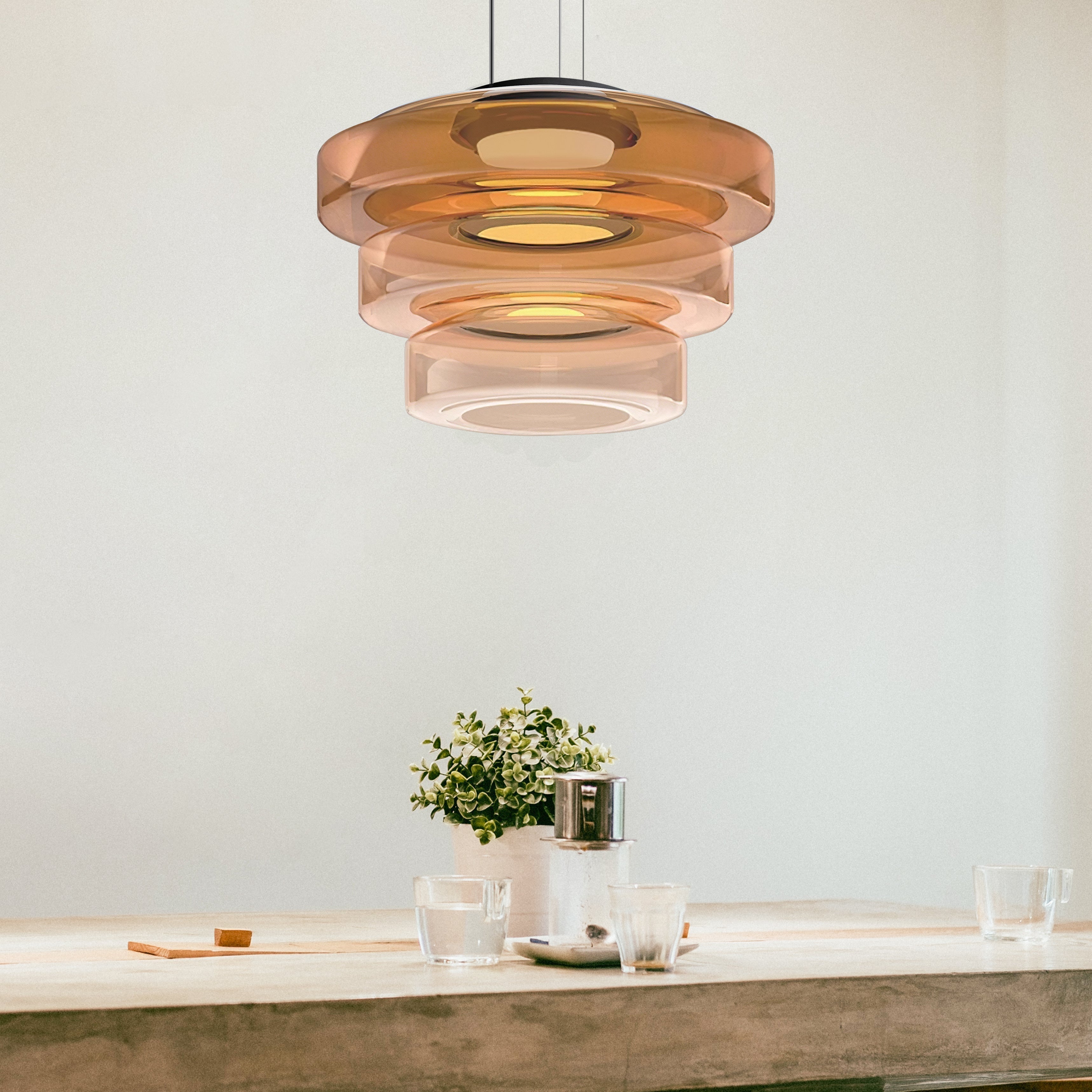 Lampade in vetro che definiscono l'eleganza!