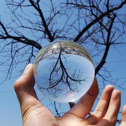 Sphera - Obiettivo fotografico con sfera di cristallo