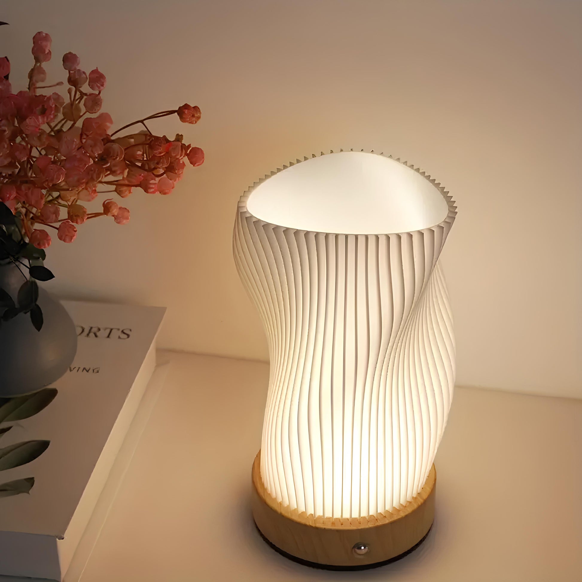 Velionis - Lampada di Design Ondulata Dimmerabile Moderna