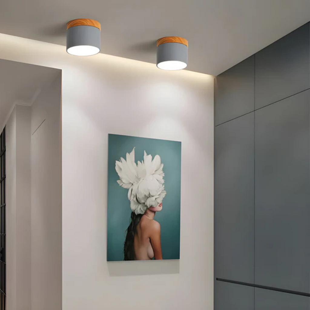 Vesta - Lampada da soffitto LED vintage