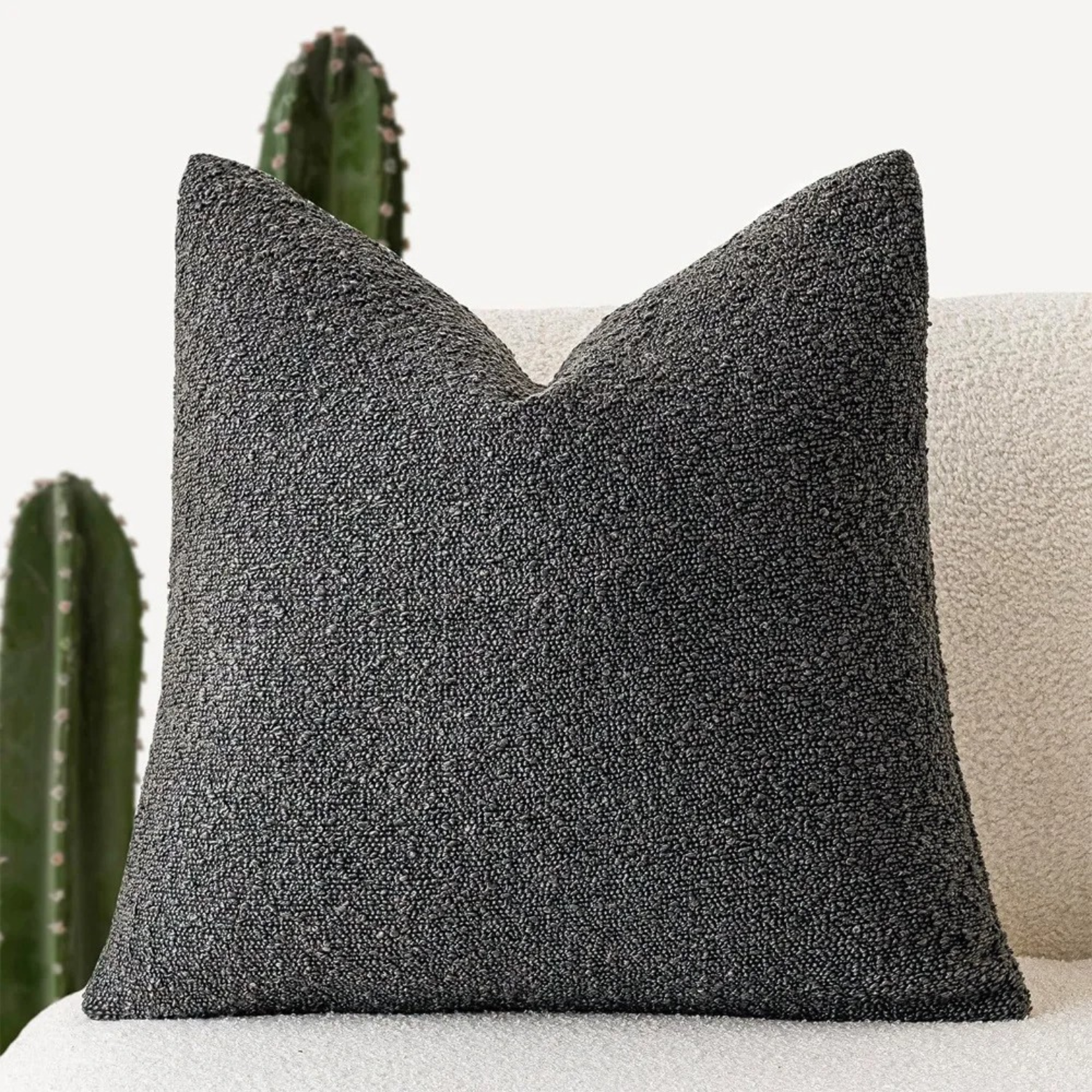 Fodera per Cuscino Boucle Tulum 45x45cm Cuscino Decorativo