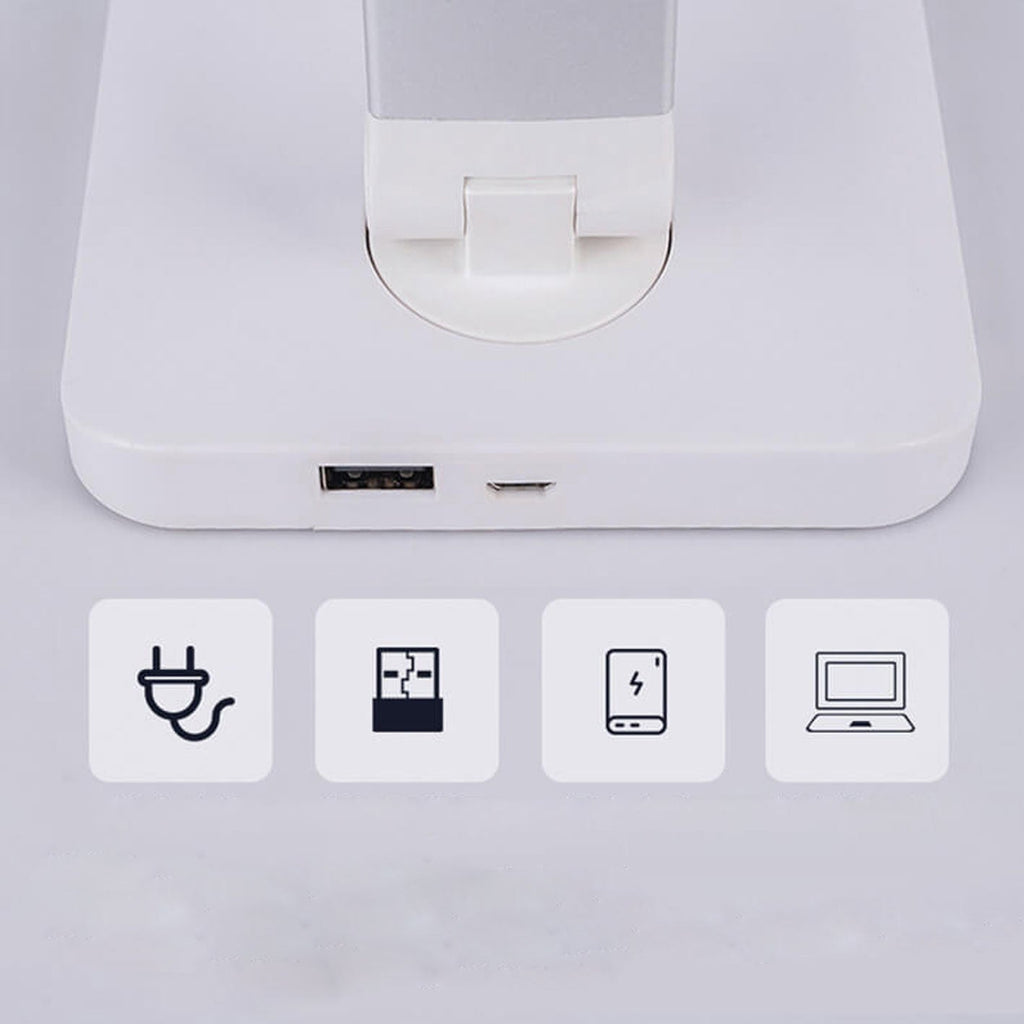 Nordic Creative Lampada da Scrivania Pieghevole Touch Dimmabile LED
