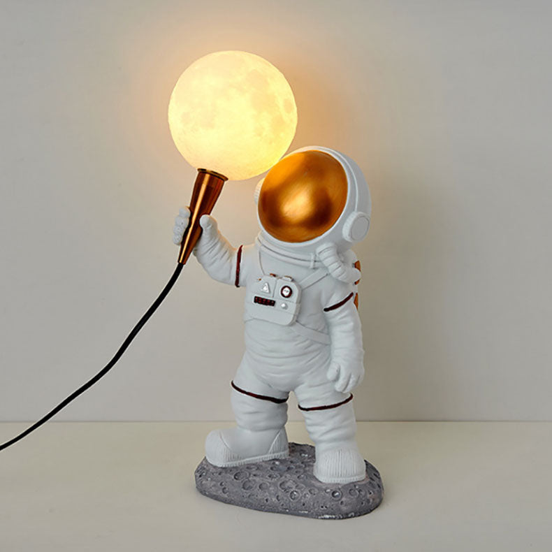 CosmoBuddy Astronauta Lampada da Parete | Design Creativo | Resina & ABS | Luce LED per Camera da Letto