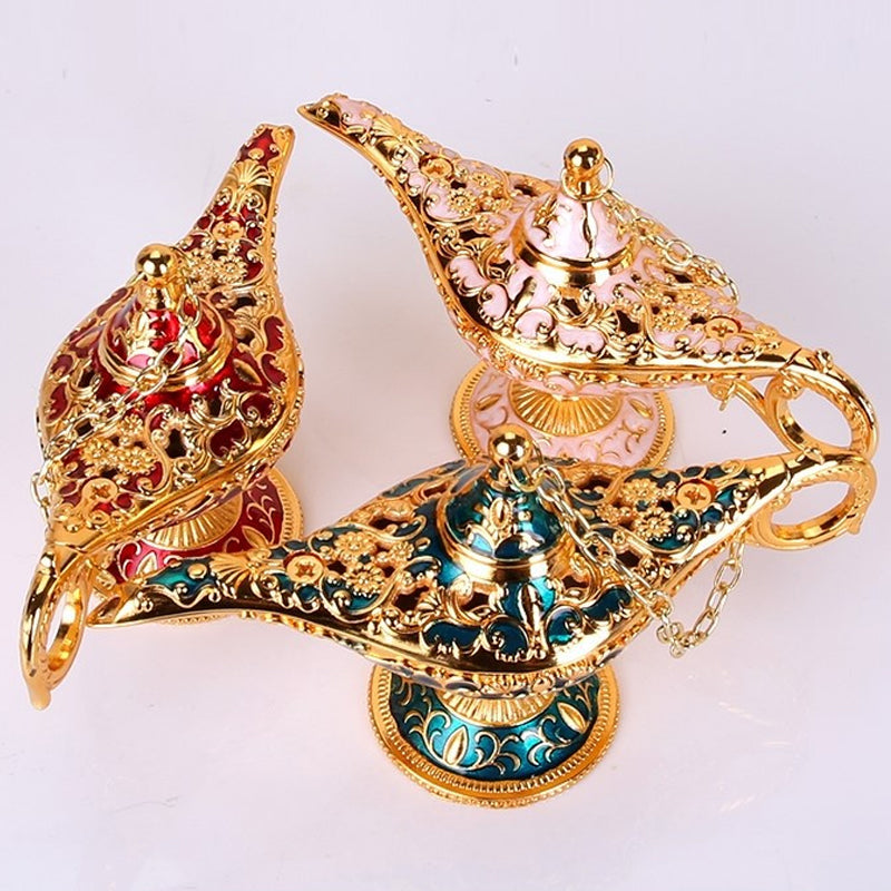 Lampada Magica di Aladino Decorazione in Lega