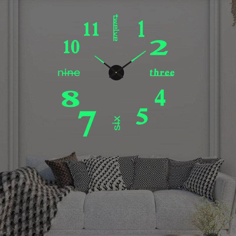 Orologio da parete moderno oversize