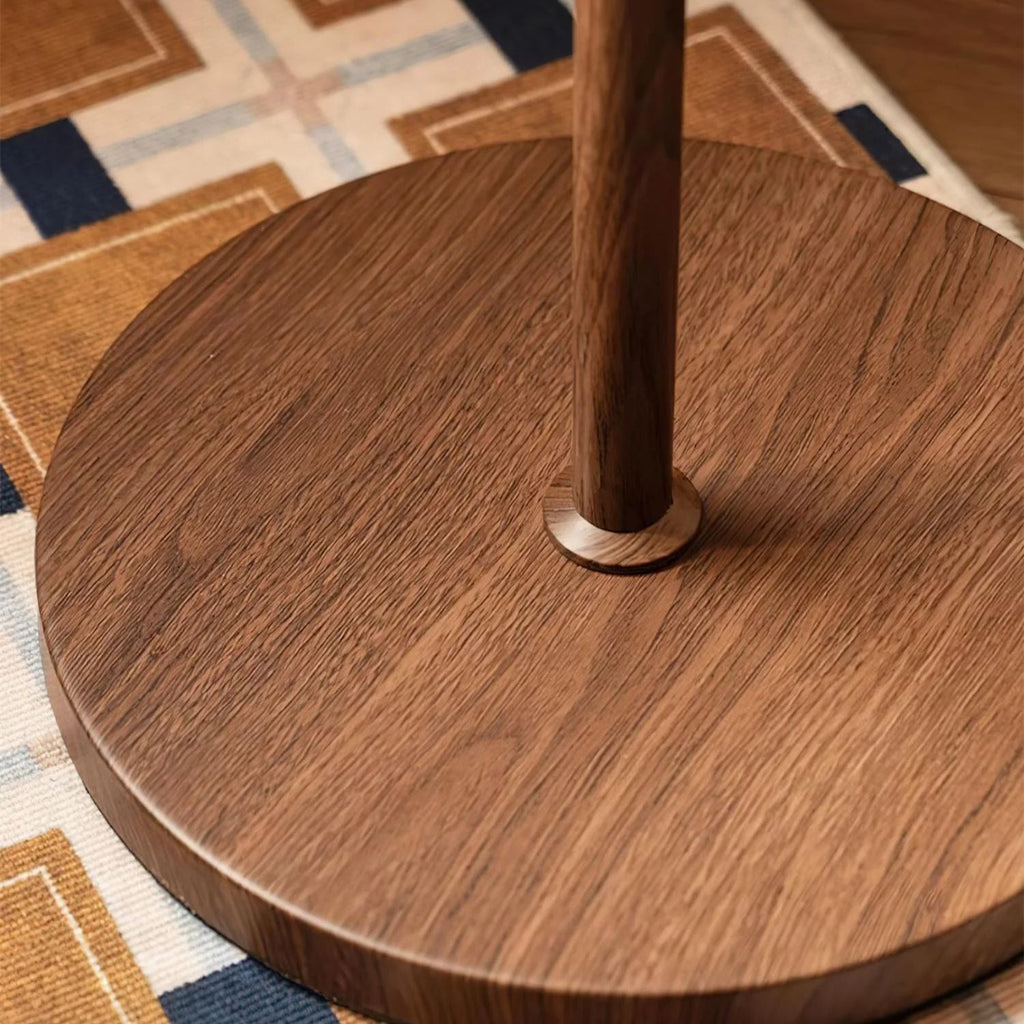 Evelisse | Lampada da Terra Ispirata al Retro con Cupola Ambra e Luce Calda