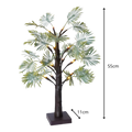 PalmGleam – Lampada a LED a foglia di palma ispirata al Natale con luce calda