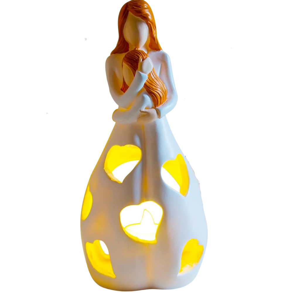Amora – Figura decorativa in resina per un'atmosfera romantica e senza tempo