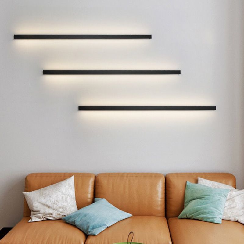Illuminazione atmosferica LED minimalista a parete
