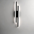 Alana Modern LED Wall Light - Illuminazione da parete elegante nera/oro per soggiorno e camera da letto