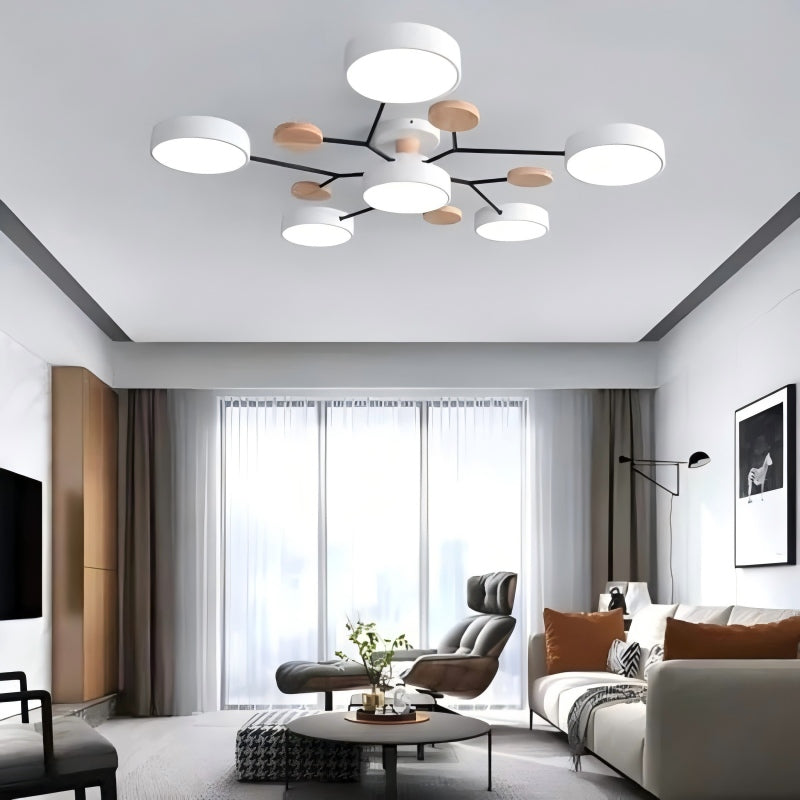 Lampada da Soffitto Circolare in Acrilico LED