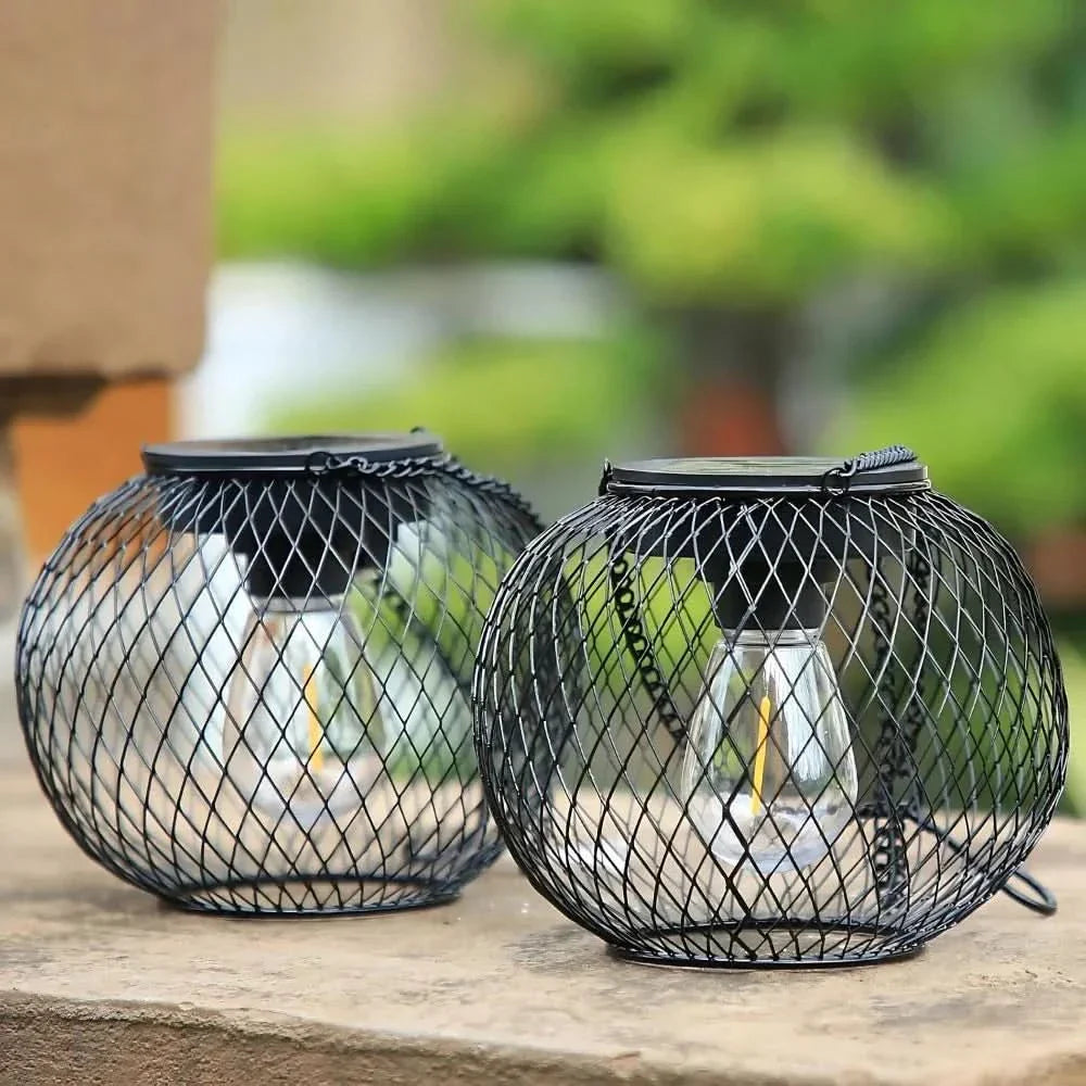 Lanterna Solare Sunny Garden – Luce LED da Esterno Impermeabile con Sensore Automatico