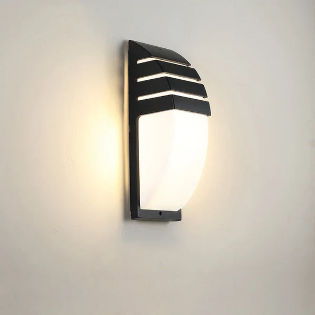 Zymor - Lampada da Parete Esterna con Sensore
