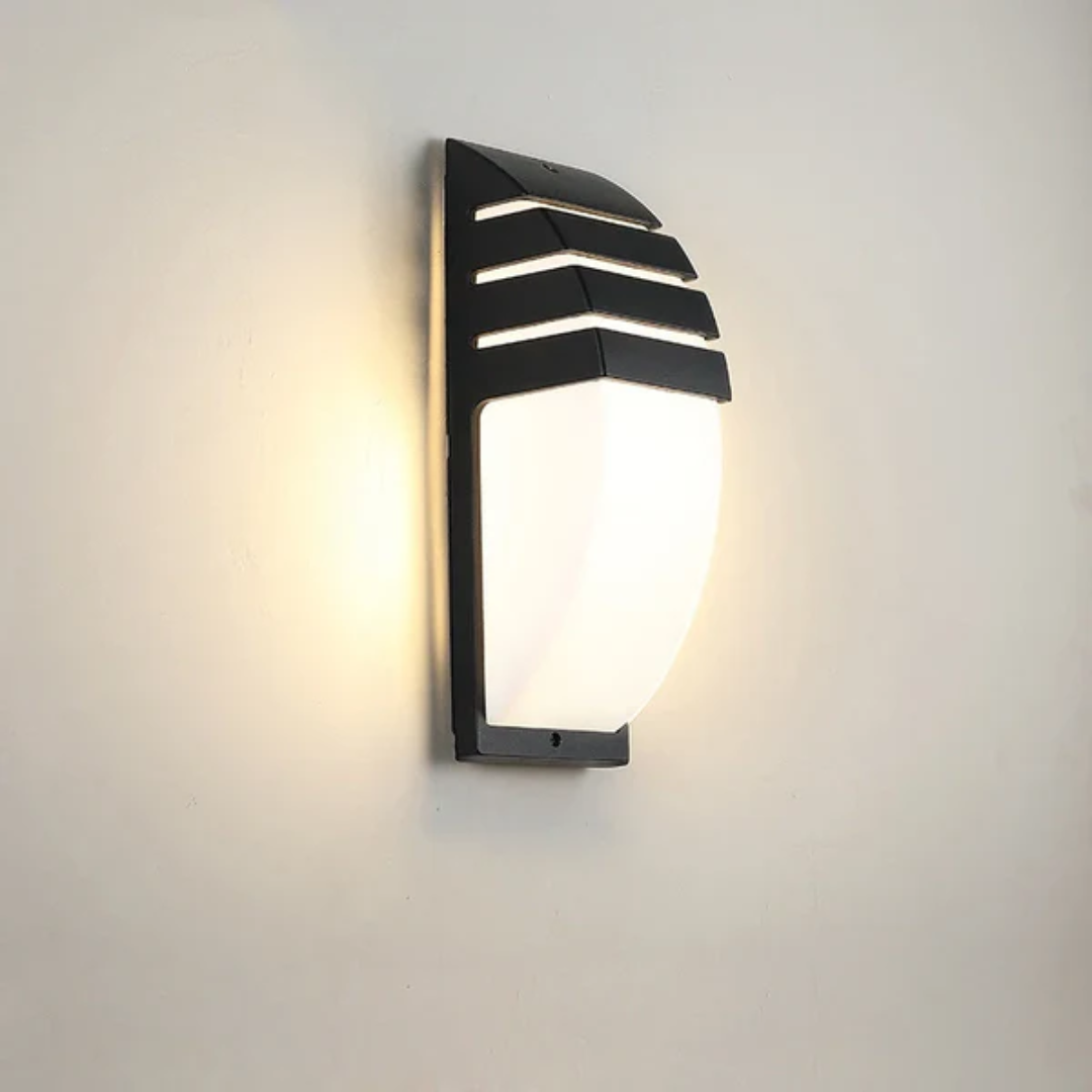 Zymor - Lampada da Parete Esterna con Sensore