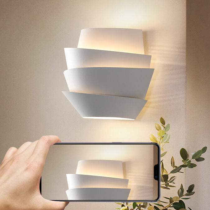 Lampada da parete scandinava con punti luce doppi - NordGlow