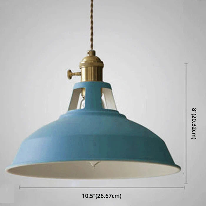 Lampada a sospensione industriale retro - IronGlow