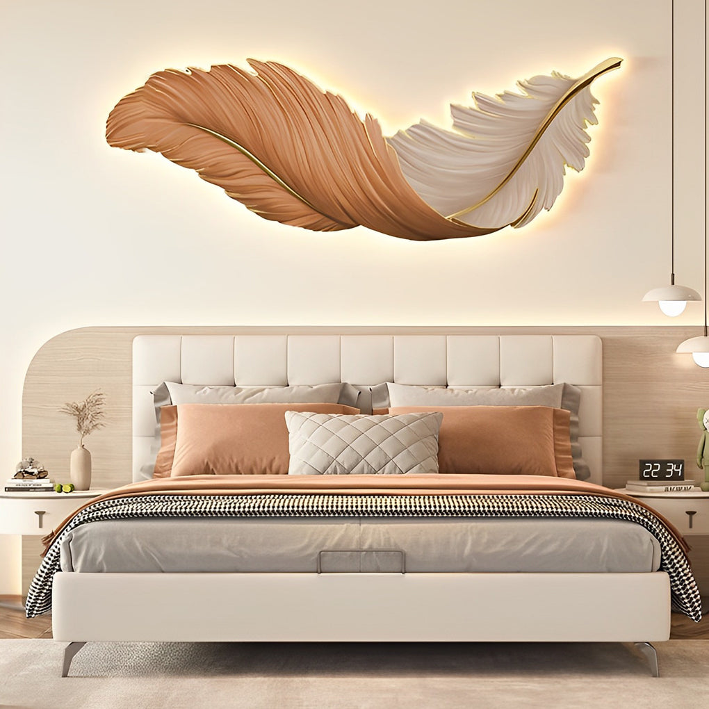 Zyvox | Arte Murale a LED con Design Inciso per Decorazione di Camere da Letto e Soggiorni
