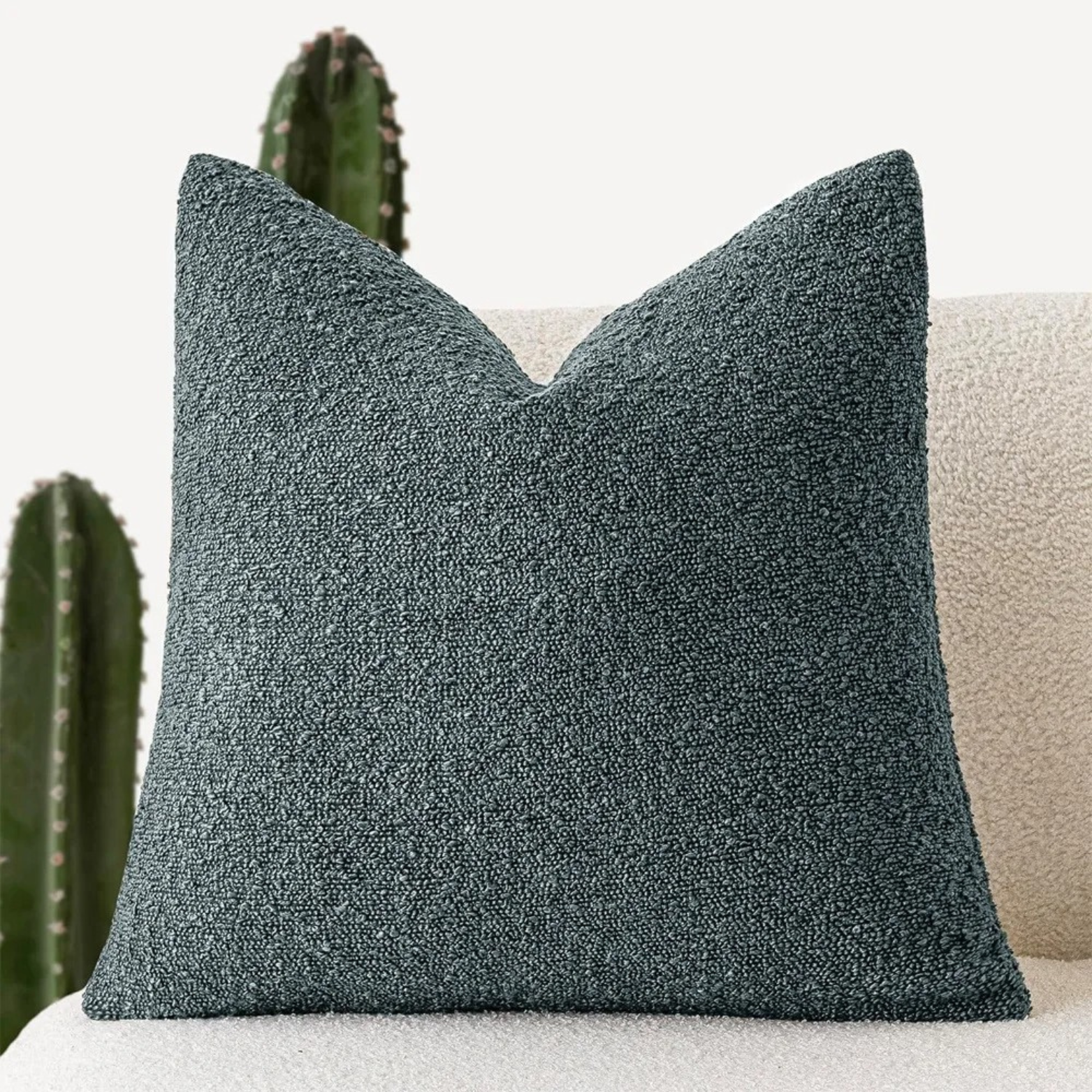 Fodera per Cuscino Boucle Tulum 45x45cm Cuscino Decorativo