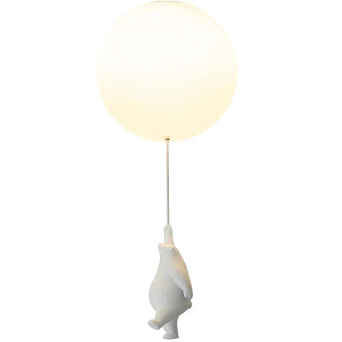 Lampada da soffitto per bambini con orso e pallone - CloudBear