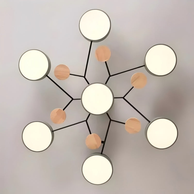 Lampada da Soffitto Circolare in Acrilico LED