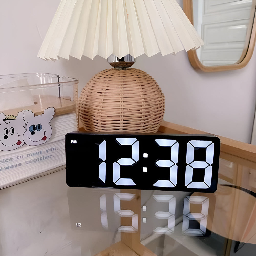 Orologio Sveglia Digitale a LED con Specchio