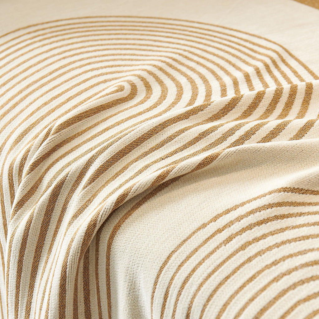 Voryx | Copertura per Divano in Chenille con Design a Motivo Arco per Case Pet-Friendly in Diverse Dimensioni