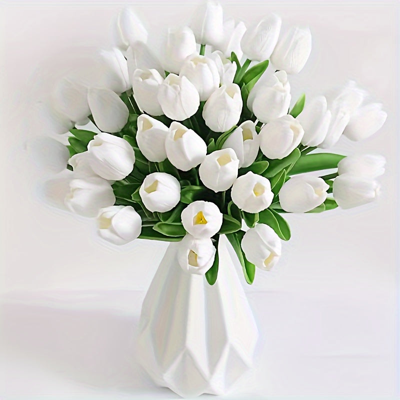 Set di 15 Tulipani Artistici Realistici – Perfetti per Matrimoni, Feste e Decorazioni per la Casa