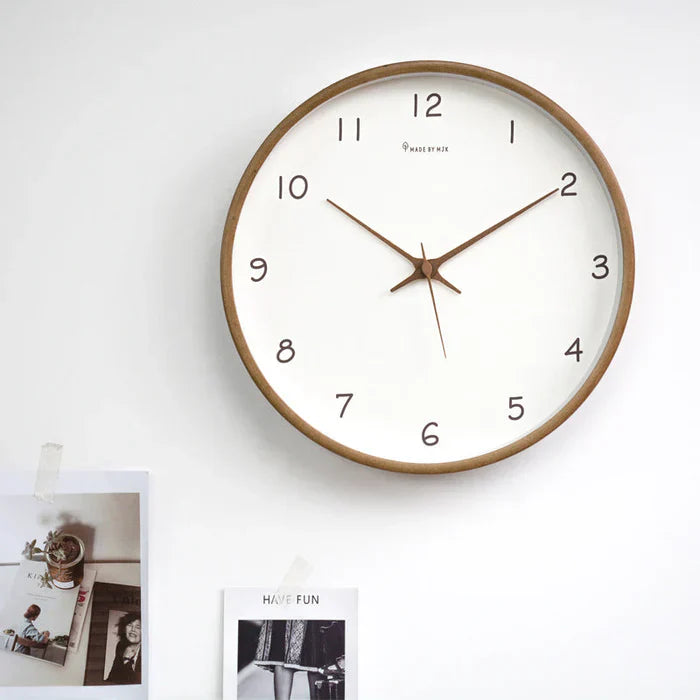 Elegante Orologio da Parete Silenzioso – Per un'Interior Design Rilassante e Stile