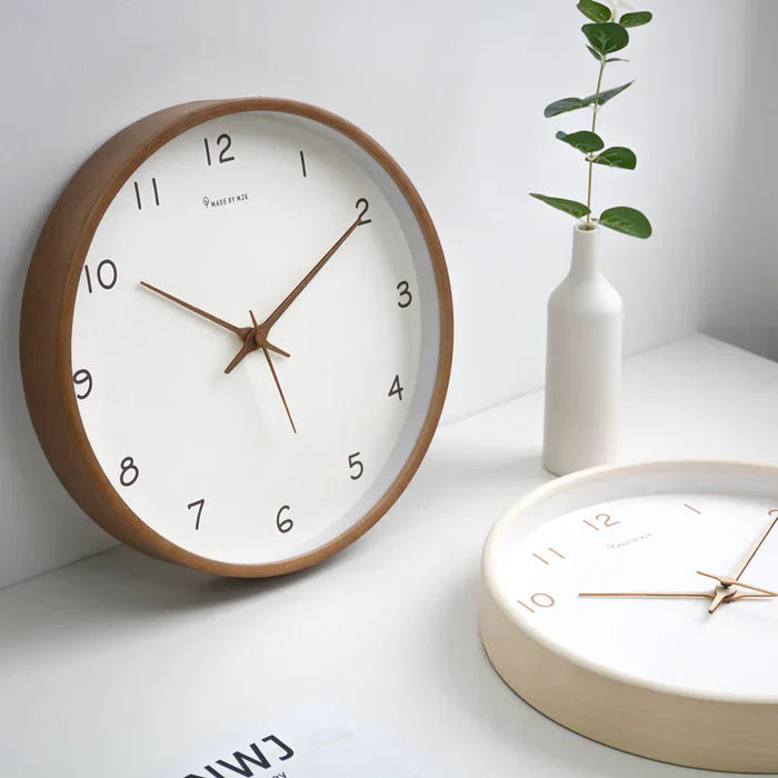 Elegante Orologio da Parete Silenzioso – Per un'Interior Design Rilassante e Stile