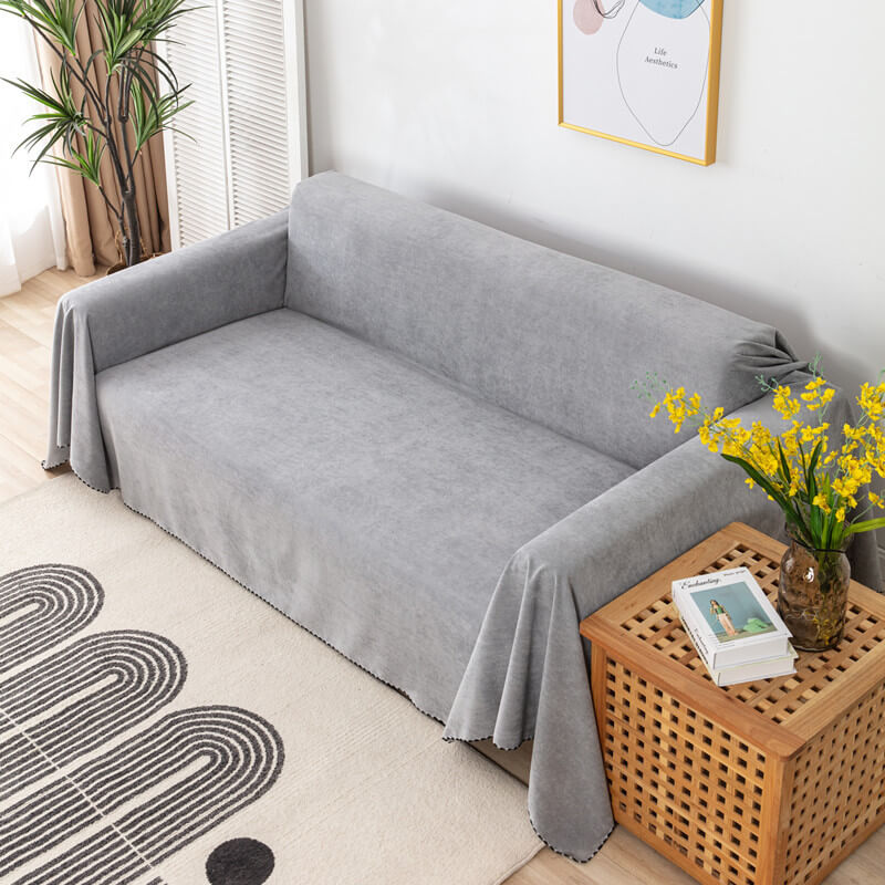 Copertura per Divano Premium Impermeabile con Bordo Jacquard