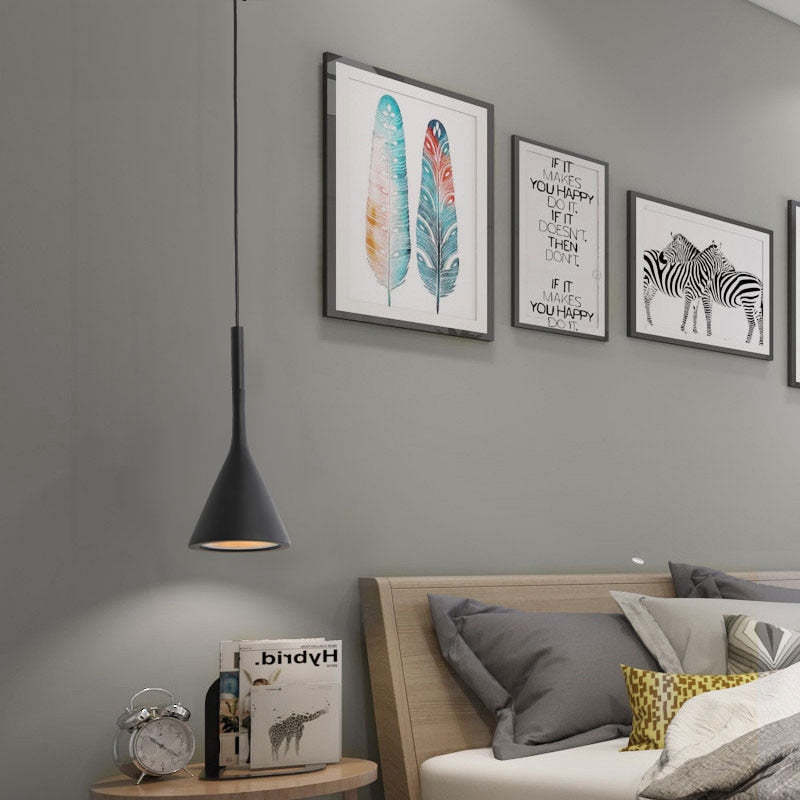Lampada a sospensione triangolare moderna - Trionda | Brehn