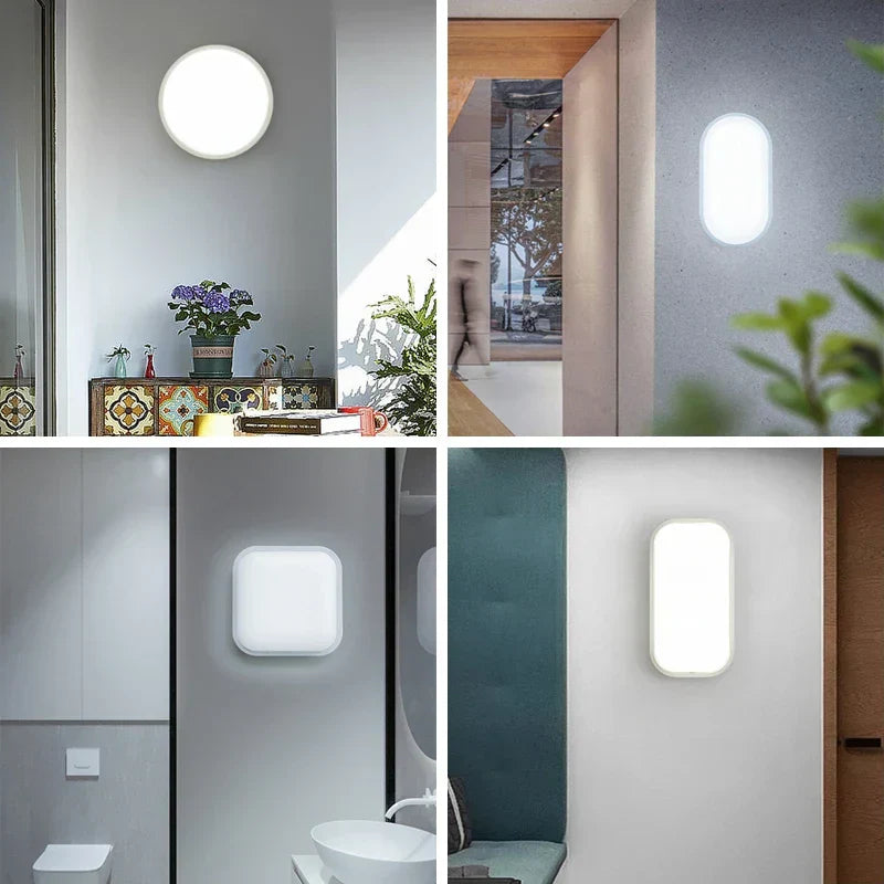 Lampada da soffitto LED impermeabile – Ideale per bagni, cucine e cantine | Brehn